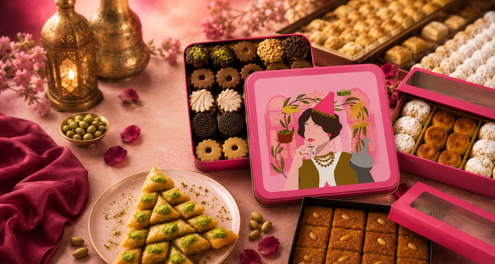 Light Lebanese sweets and delicate oriental treats by Douaihy Sweets