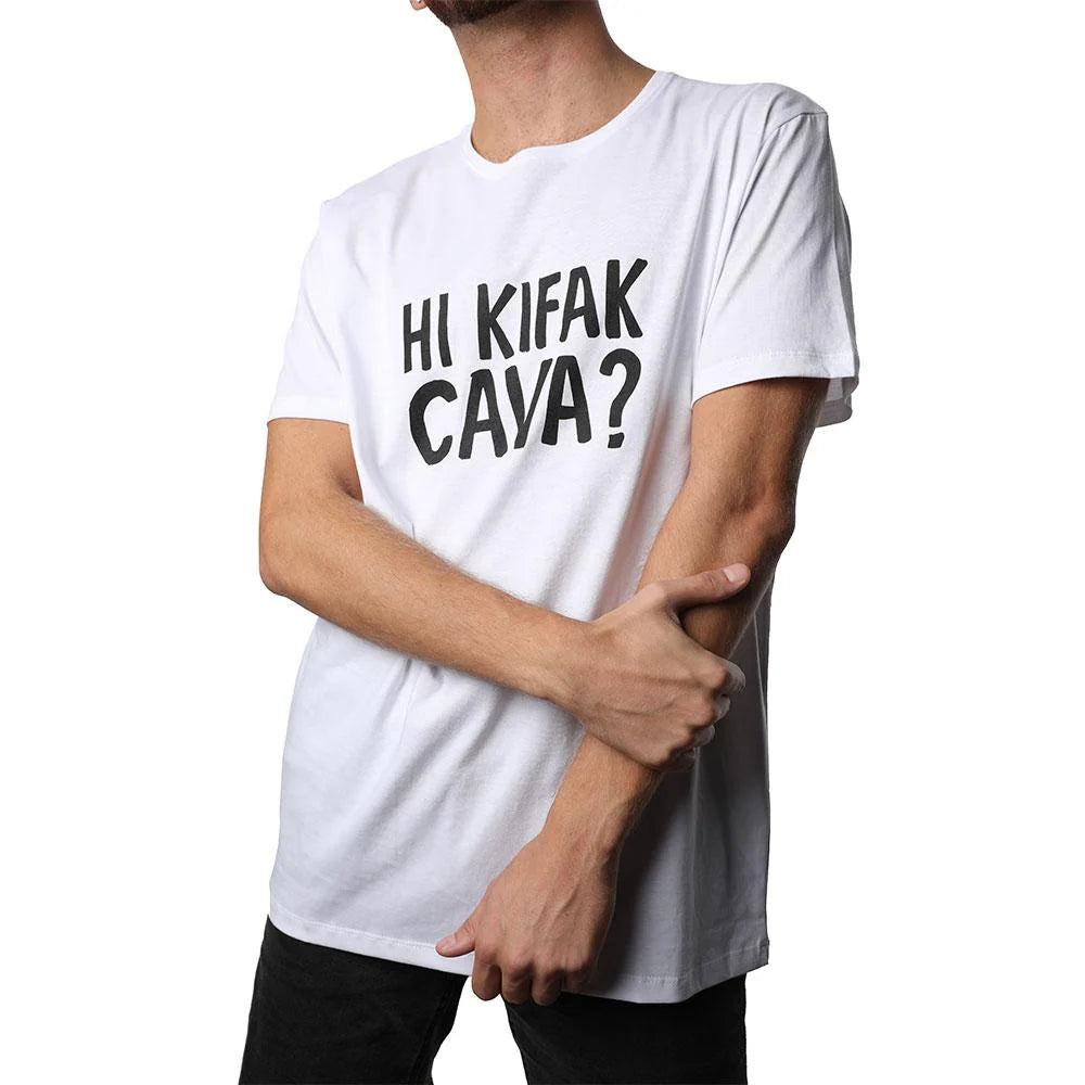Hi Kifak Cava White Men’s T-Shirt