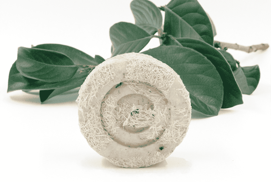 Khan Al Saboun chamomile and argan loofah soap 70g exfoliating natural soap with built in loofah