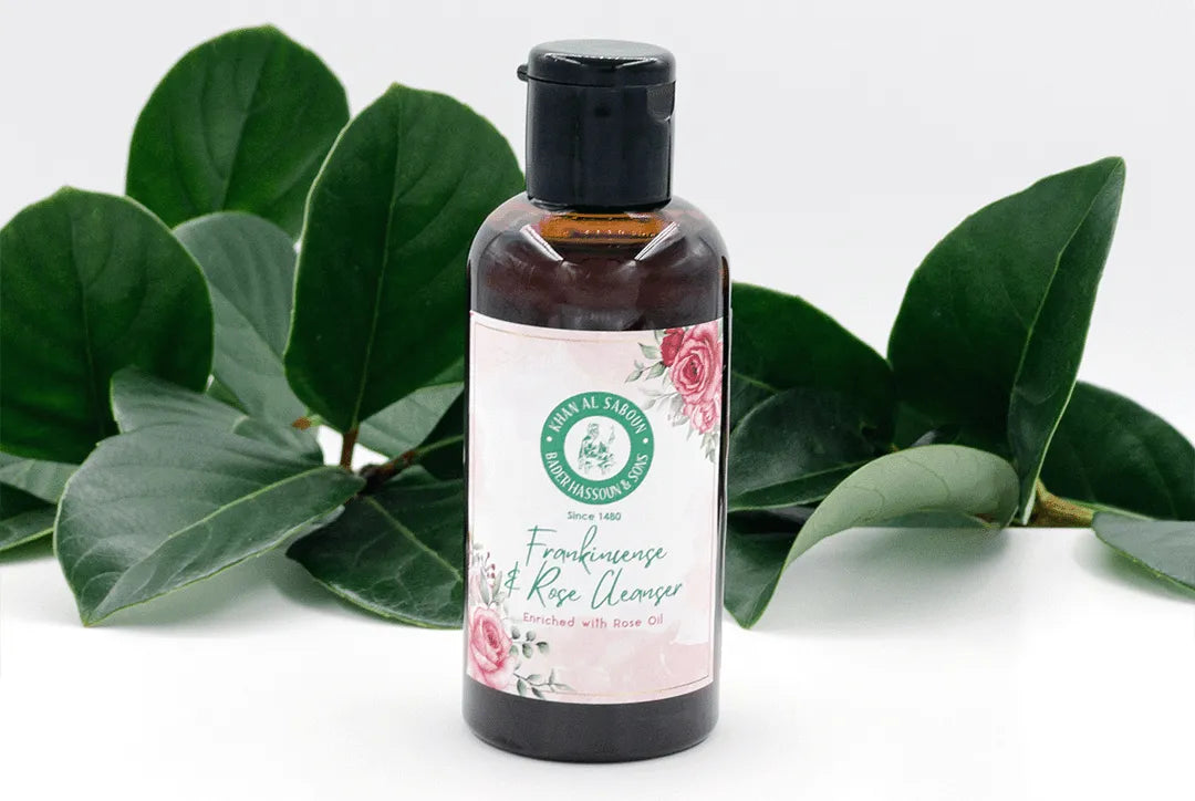 Khan Al Saboun frankincense cleanser 100ml gentle face wash Lebanon