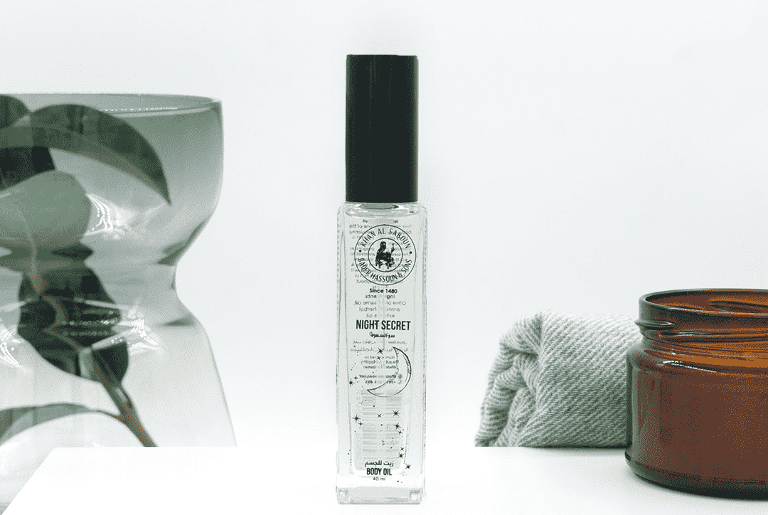 Khan Al Saboun night secret body oil 40ml natural moisturizing fragrance oil