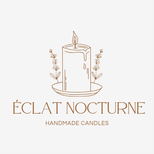 Blueberry Bliss soy wax dessert-inspired candle by Éclat Nocturne product photo 2