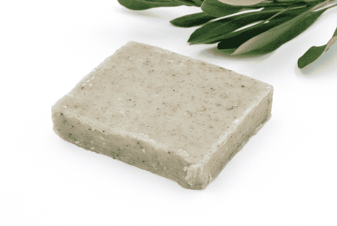 Khan Al Saboun wild mint herbal soap bar for refreshing and deep cleansing skincare