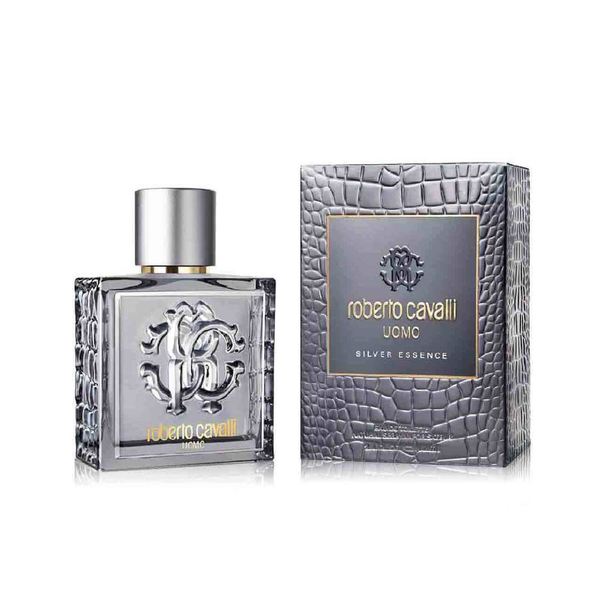 Roberto Cavalli Uomo Silver Essence Eau de Toilette – perfume delivery in Lebanon