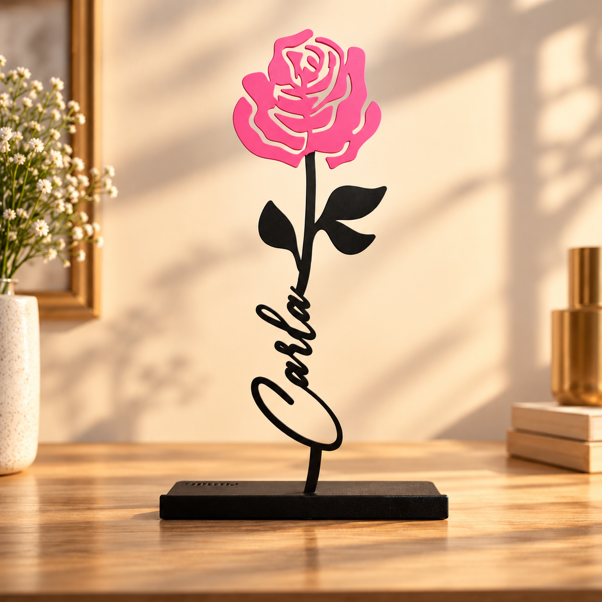 Portret Personalized Rose – Pink