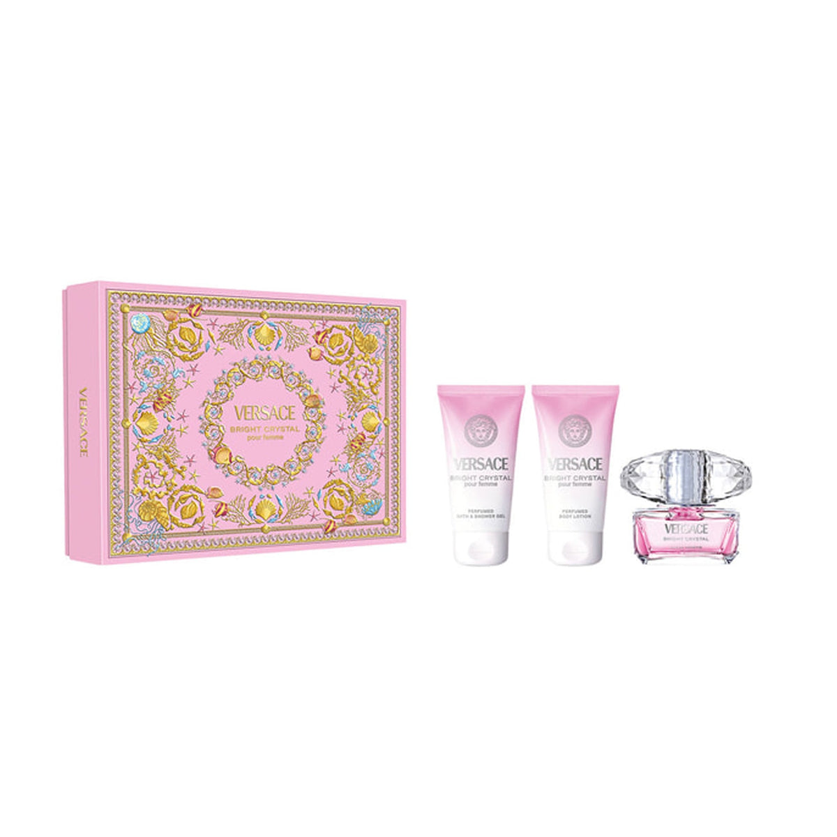 Versace Bright Crystal Set – perfume delivery in Lebanon