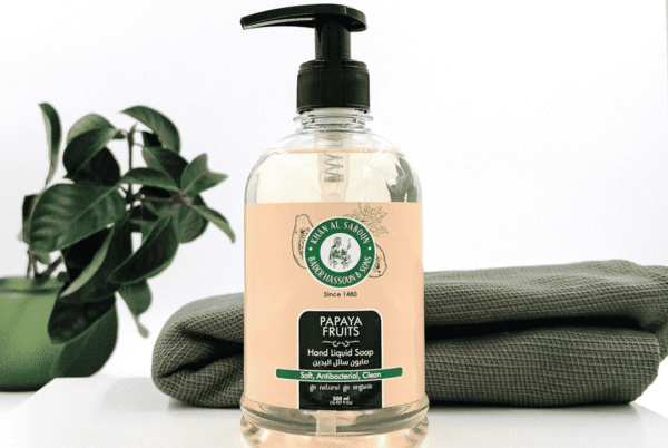 Natural liquid soap with botanical ingredients – Lebanese skincare by Idole Lebanon