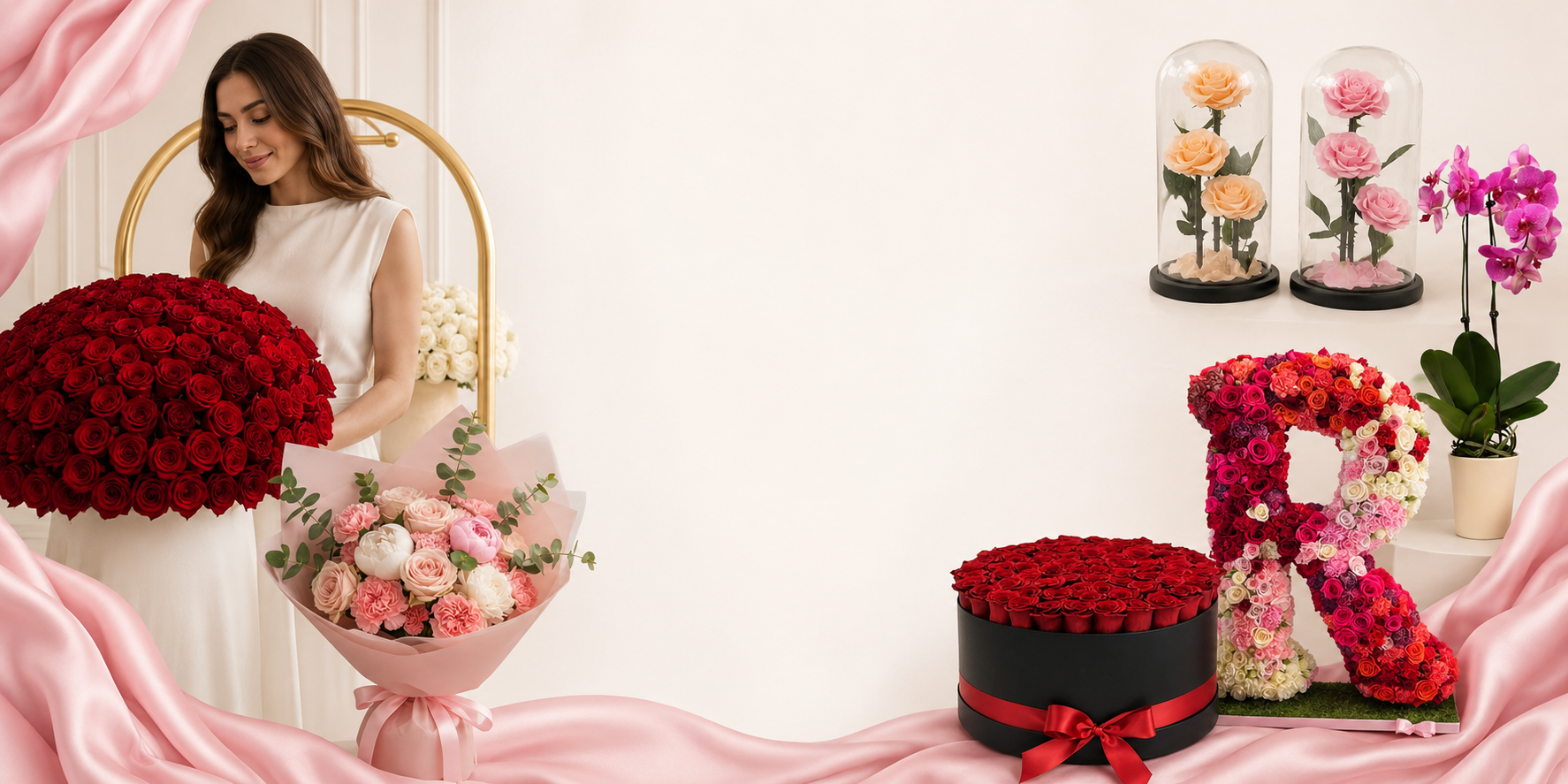 Luxury flower bouquet delivery in Lebanon