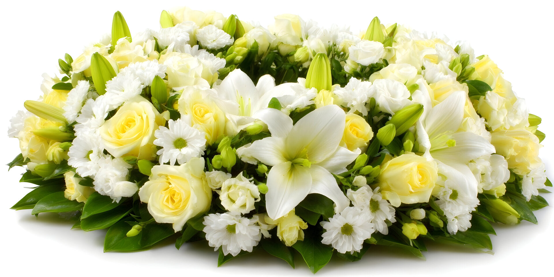 Condolence flower arrangement delivery in Lebanon