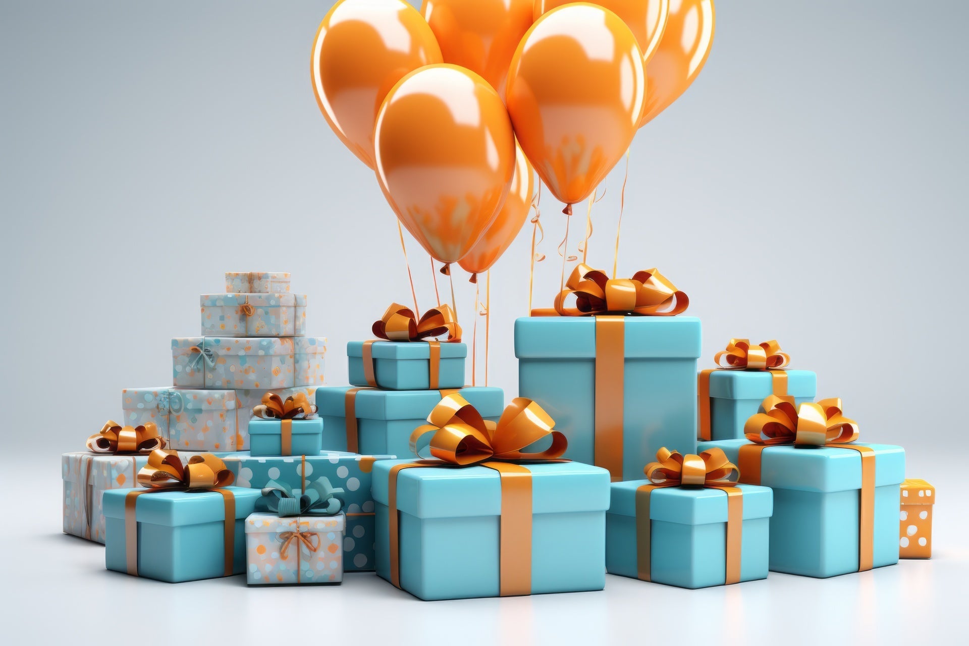 Congratulations gift delivery in Lebanon with flowers balloons and gifts