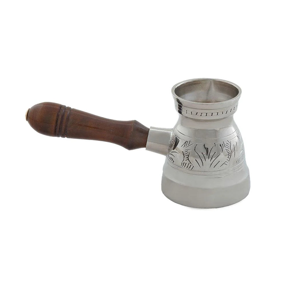 Silver Cedar Traditional Coffee Pot