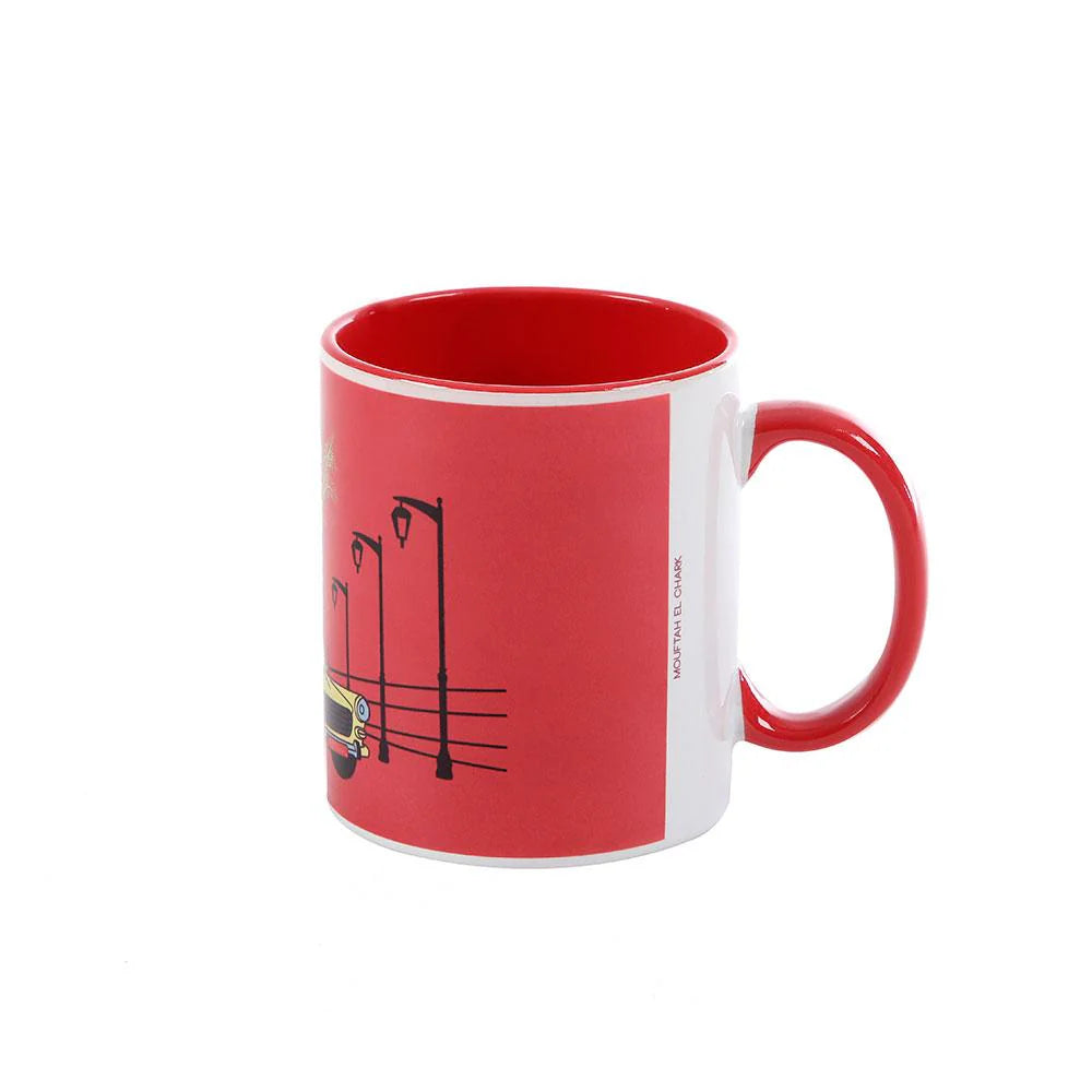Taxi Please Porcelain Mug