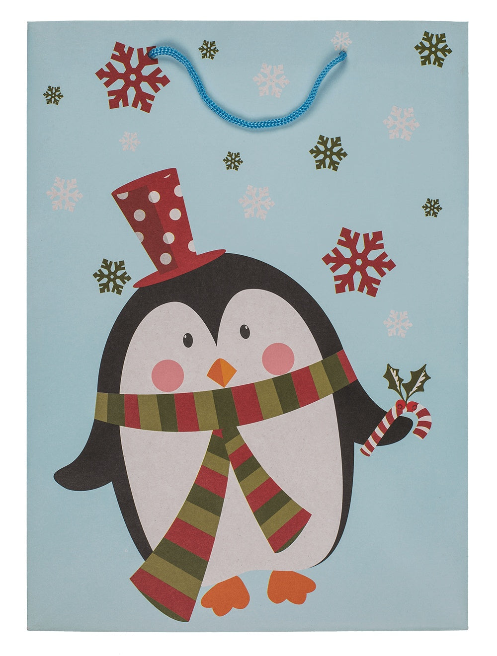 Christmas Friends paper gift bags, large size