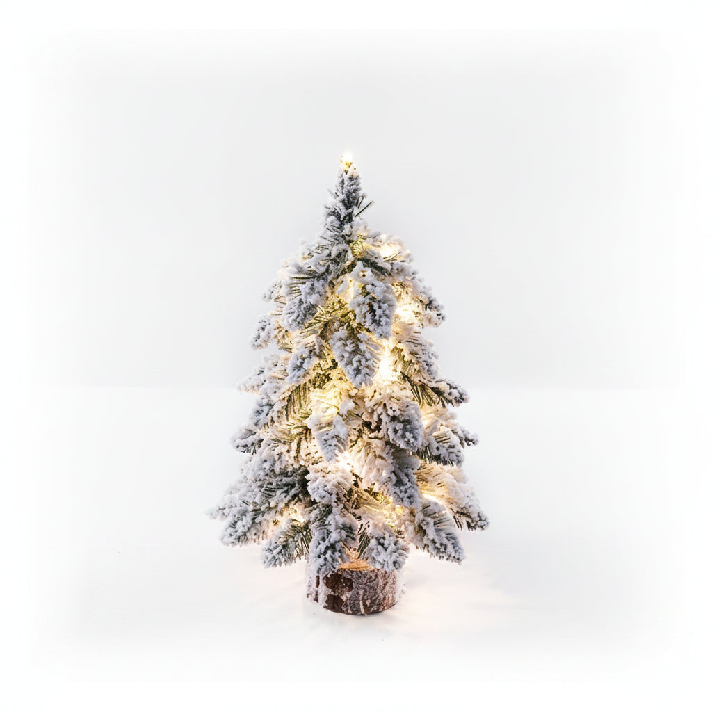 Small 45 cm Christmas tree with built-in lights