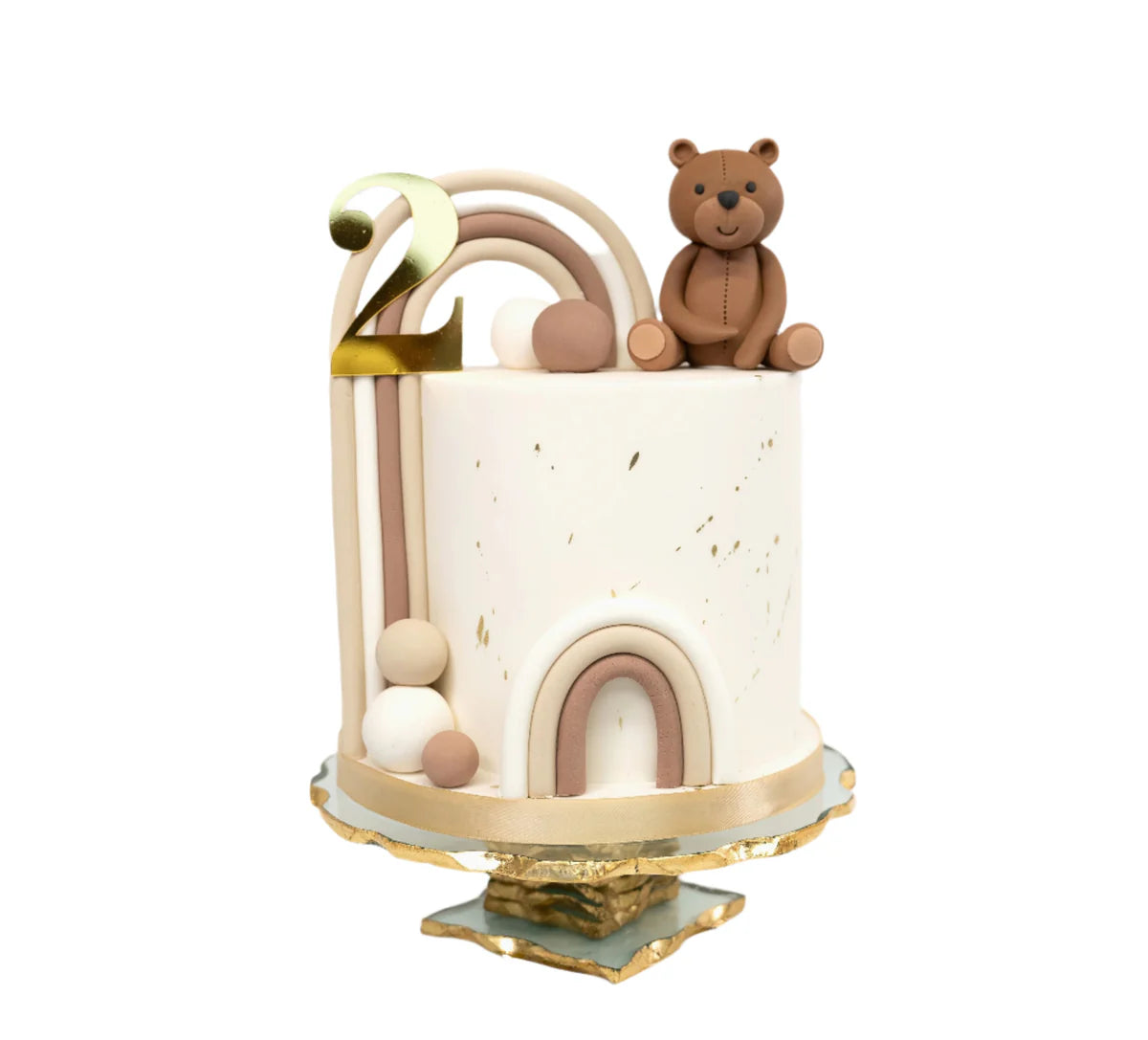 Boho Bear Cake Lebanon – Luxury Kids Birthday Cake