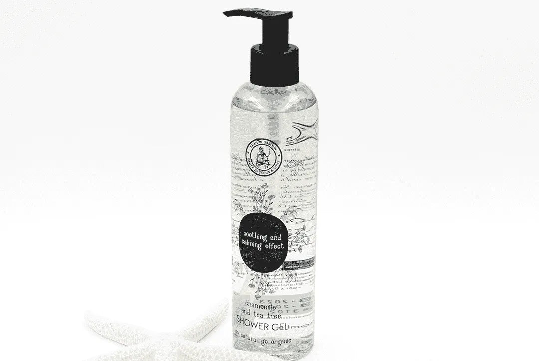 Khan Al Saboun chamomile tea tree shower gel 250ml natural body wash Lebanon