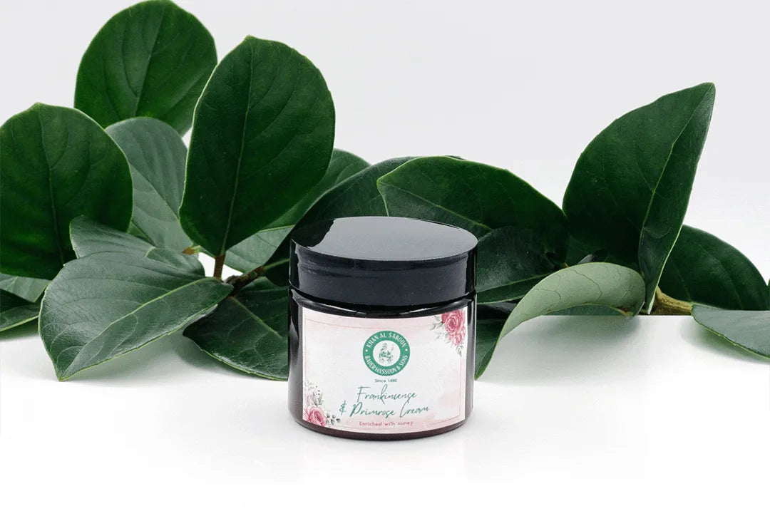 Khan Al Saboun frankincense cream 50g natural skincare Lebanon