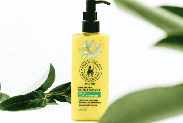 Khan Al Saboun green tea hair conditioner 250ml natural hair care Lebanon