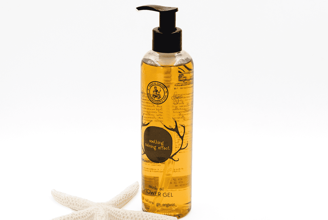 Khan Al Saboun musk shower gel 250ml natural hydrating body wash