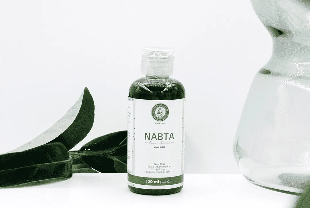 Khan Al Saboun Nabta organic shampoo 100ml natural scalp care Lebanon
