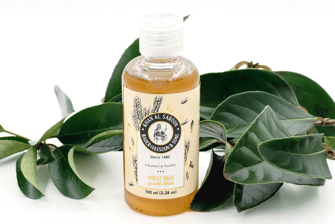 Khan Al Saboun wheat bran cleanser 100ml oily skin care Lebanon