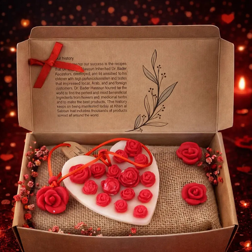Blooming Heart Love Box – Khan Al Saboun by Khan Al Saboun