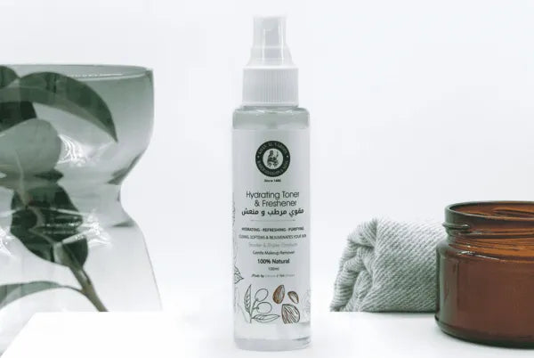 Khan Al Saboun hydrating facial toner 100ml natural skincare Lebanon